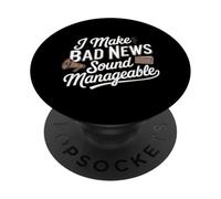 Professione di lavoro immagine pubblica pubblicista associata PopSockets PopGrip Adesivo