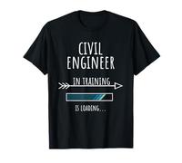 Professione Edilizia Regalo Formazione Civil Engineer Maglietta