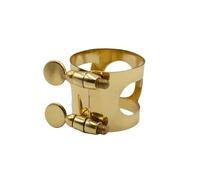 Professionisti accessori per sassofono Accessori Per Parti Saxfone Soprano/Alto/tenore Saxofono Legatura Metal Sassofono Bocchino Viti Ligature Oro Legature(Gold)