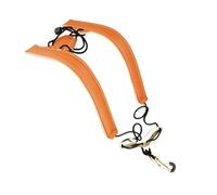 Professionisti accessori per sassofono Cinghia Del Collo Saxofono In Forma Per Adulti Cinghia Di Strumento A Vento Universale Ciglio Sax Per Il Cordino Per Il Baritono Di Treble Alto Tenore(Brown)