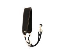 Professionisti accessori per sassofono Cinghia per il collo contralto tenore mi bemolle si chiavetta cordino bretella accessori per adulti(Black)