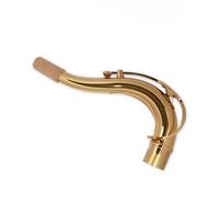 Professionisti accessori per sassofono Sassofono Tenore Manico Piegato Piatto Mib Strumento Tubo Piegato Ottone Laccato Oro Tubo Gomito Tubo Musicale Accessori(Tenor)