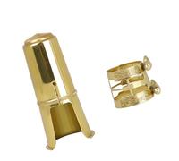 Professionisti accessori per sassofono SAXOPHONE ALTO TENOR FACCOLO DI BOCCALE METALE CON ACCESSORI STRUMENTI ALLA CLIP MOTORE(Alto)
