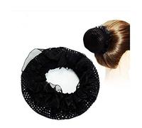 Professionisti della modaSemplice Danza Legato Capelli Elastico Fascia Invisibile Net Set Hostess Testa Fiore Legato Anello Capelli Fiore Fresco.