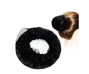 Professionisti della modaSemplice Danza Legato Capelli Elastico Fascia Invisibile Net Set Hostess Testa Fiore Legato Anello Capelli Fiore Fresco.