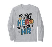 Professionisti Divertenti delle risorse umane Non Si può incantare Eroe Senza HR Maglia a Manica