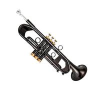 Professionisti tromba Tromba Piccola In Sib Strumenti Musicali Professionali Con Chiave In Oro Nichel Nero Con Custodia