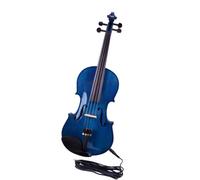 Professionisti Violino 4/4 Violino Elettrico Acustico Violino In Acero Massiccio, Abete Rosso, Custodia Per Violino Blu