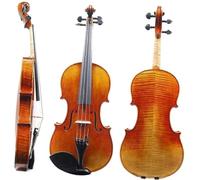 Professionisti Violino Arco Brasiliano Per Violino, Strumento Acustico Italiano, Verniciato Vintage, Fatto A Mano, Con Scatola (Color : 1/2)