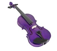 Professionisti Violino Corso Di Musica Per Violino In Acero Viola 4/4 Con Parti Pratiche Di Violino (Color : Purple Violin)