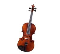 Professionisti Violino Strumento Musicale Violino Fatto A Mano Modello In Legno Massello Adulto Principiante Rosso 4/4, 1/4, 3/4, 1/2 (Color : 3/4)