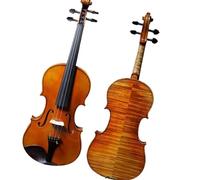 Professionisti Violino Verniciatura Vintage Italiana Fatta A Mano 3-4 1-2 1-8 1-4 4-4 Arco Brasiliano Per Violino Con Scatola (Color : 4-4)