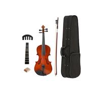 Professionisti Violino Violino Acustico Luminoso Con Stecca 1/8 Con Custodia Ad Arco Migliora Il Suono Con Pannello Vibrante Per Principianti (Color : Brown)