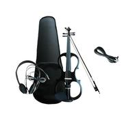 Professionisti Violino Violino Elettrico 4/4 Con Raccordi Con Custodia Rigida Arco Per Violino Violino Elettronico Per Adolescenti Amante Del Violino (Color : Bk)
