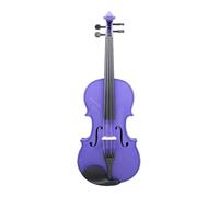 Professionisti Violino Violino Professionale Suonare Il Violino Fatto A Mano in Legno Massello Studente Principiante Grado Violino in Tiglio (Color : Purple)