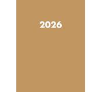 Professionnel Agenda Journalier 2026: Planificateur Grand Format A4 | 1 Page Par Jour avec Heure | 12 Mois du 1er janvier au 31 décembre