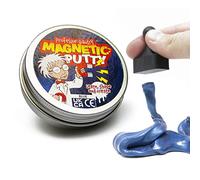 Professor Gauss™ Stucco Magnetico Con Magnete Skittle - Blu Goo (pacchetto Di 2)