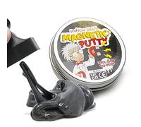 Professor Gauss™ Stucco Magnetico con Magnete Skittle - Goo Nero (Pacchetto di 1)
