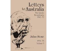 Professor Julius Stone Letters to Australia, Volume 5 (Tascabile)