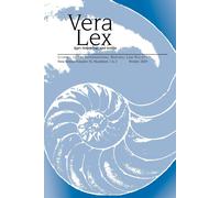 Professor of Archaeology Robert Chapman Vera Lex Vol 10 (Tascabile)
