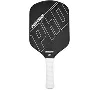 Professor PhD Raw - Pagaia per pickleball in fibra di carbonio, bordo nero