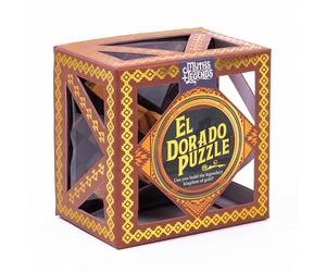 Professor Puzzle - Eldorado - Puzzle in Legno - Saprai costruire Il leggendario Tempio d'Oro? Sfida Maligna E Stimolante - Soluzione Inclusa