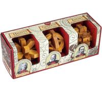 Professor Puzzle Great Minds: grandi uomini - set di rompicapi 3 in 1