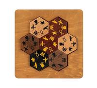 Professor Puzzle: Puzzle con geroglifico egiziano, rompicapo 3D in legno, allineamento delle piastrelle, abbinamento con simboli antichi, collezione Lost & Found