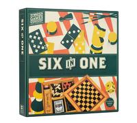Professor Puzzle Sei IN Uno Legno Giochi Compendio Gioco da Tavolo Famiglia Set