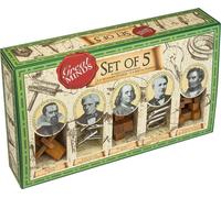 PROFESSOR PUZZLE set di 5 rompicapi Great Minds