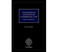Professor Sir Roy Goode Fundamental Concepts of Commercial L (Copertina rigida)