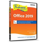 Professor Teaches Office 2019 - Interactive Training for Word, Excel, PowerPoint, Outlook, Access, Publisher & More! - CD/DVD