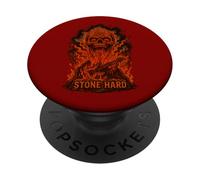Profeta Teschio Lava Eruzione dal Vulcano Pieno di Destino PopSockets PopGrip Adesivo