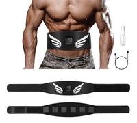 Profey Elettrostimolatore Addominali, EMS Elettrostimolatore Muscolare con 10 modalità 30 Intensità, Stimolatore Muscolare con Indicatore di Consumo Calorico, Elettrostimolatori Muscolari Ajustable