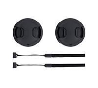 PROfezzion 2 Pack 49 mm Copriobiettivo per Fotocamera Frontale per Canon EOS M50 M5 M6 Mark II M200 M100 con EF-M 15-45 mm f/3.5-6.3, Sony FE 28 mm f2 Obiettivo Kit