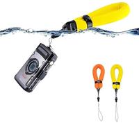 PROfezzion Cinturino Galleggiante da Polso per Fotocamera Impermeabile, Arancione e Giallo