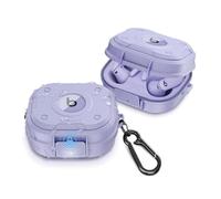 PROfezzion Custodia per Beats Powerbeats Pro 2, Cover Protettiva Rigida con Chiusura a Blocco e Copertura Totale per Power Beats Pro 2 Auricolari - viola (Non per Powerbeats Pro 1)