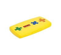 PROfezzion Custodia per Schede di Gioco con 36 Slot, Custodia Portatile per Cartucce per Giochi Switch per 12 Schede NS (Schede di Gioco Nintendo Switch) + 24 Schede TF (Micro SD SDHC SDXC), Giallo