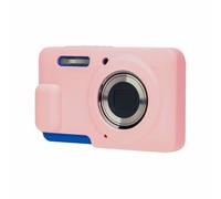 PROfezzion Custodia protettiva in silicone per Kodak PIXPRO FZ55, sottile, con pellicola proteggi schermo in vetro e cinturino da polso per fotocamera digitale Kodak FZ55