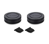PROfezzion Kit Tappo Corpo E-Mount e Copriobiettivo Posteriore per Sony ZV-E1 ZV-E10 A6000 A6100 A6300 A6400 A6500 A6600 A5100 A5000 A1 A7C A7 III II A7R IV III II A7S III II A9 NEX-6