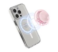 PROfezzion Supporto di Presa del Telefono di Aspirazione Mag Sicuro per il Bagno di Piastrelle di Vetro Dello Specchio, Non Superficie Ruvida, per Tutti i Telefoni Trucco Selfie Video (Rosa)