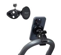 PROfezzion Supporto Porta Cellulare Magnetico con Morsetto in Metallo per Bicicletta, Tapis Roulant, Carrello da Golf, Passeggino Compatibile con MagSafe iPhone 17 16 15 14 13 12 Pro Max e molti altri