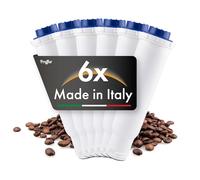 Proffee Metis | 6x Filtro per l'acqua compatibile con Krups F088 Aqua Filter System, Melitta Pro Aqua cartuccia filtrante per macchine da caffè e caffettiere automatiche