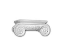 Profhome Mezzo capitello 415201 43 cm x 18,1 cm x 16,2 cm Poliuretano espanso rigido primerizzato