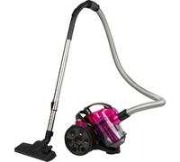 Proficare, Aspirapolvere senza sacco, 700W Rosa PC-BS3134-Rosa, Filtrazione HEPA, Tubo Telescopico, Spazzola Combinata, Risparmio Energetico, Carica Automatica, Ideale per Tutti i Tipi di Superfici