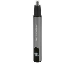 PROFI CARE Rifinitore per Naso, Orecchie e contorni PC NE 3144 | USB-C | per Uomo e Donna | Indolore | Testina di rasatura a 360° | Rimuovi peli dal Naso | Rifinitore per Sopracciglia | Rasoio