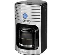 Profi Cook Machine a Café - Cafetiere - Expresso PC-KA 1120 - Cafetière - avec minuteur LCD - Capacité 1,7 litres (15 tasses) - Programmable - 1000 Watts - Couleur Argent et Noir