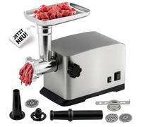 Tritacarne ProfiCook® 1200W | con attacco per biscotti/pasticceria | tritacarne elettrico | avanti e indietro | incluso insaccatore per salsicce | collo in metallo e vite senza fine | PC-FW 1272
