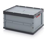 Profi-Faltbox 80 x 60 x 44 mit Deckel inkl. gratis Zollstock * große Auer Klappbox *