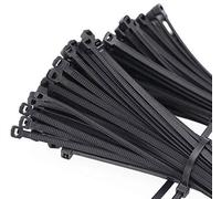 PROFI KABELBINDER fascette di qualità industriale 2,5x200mm nero 1000 pezzi
